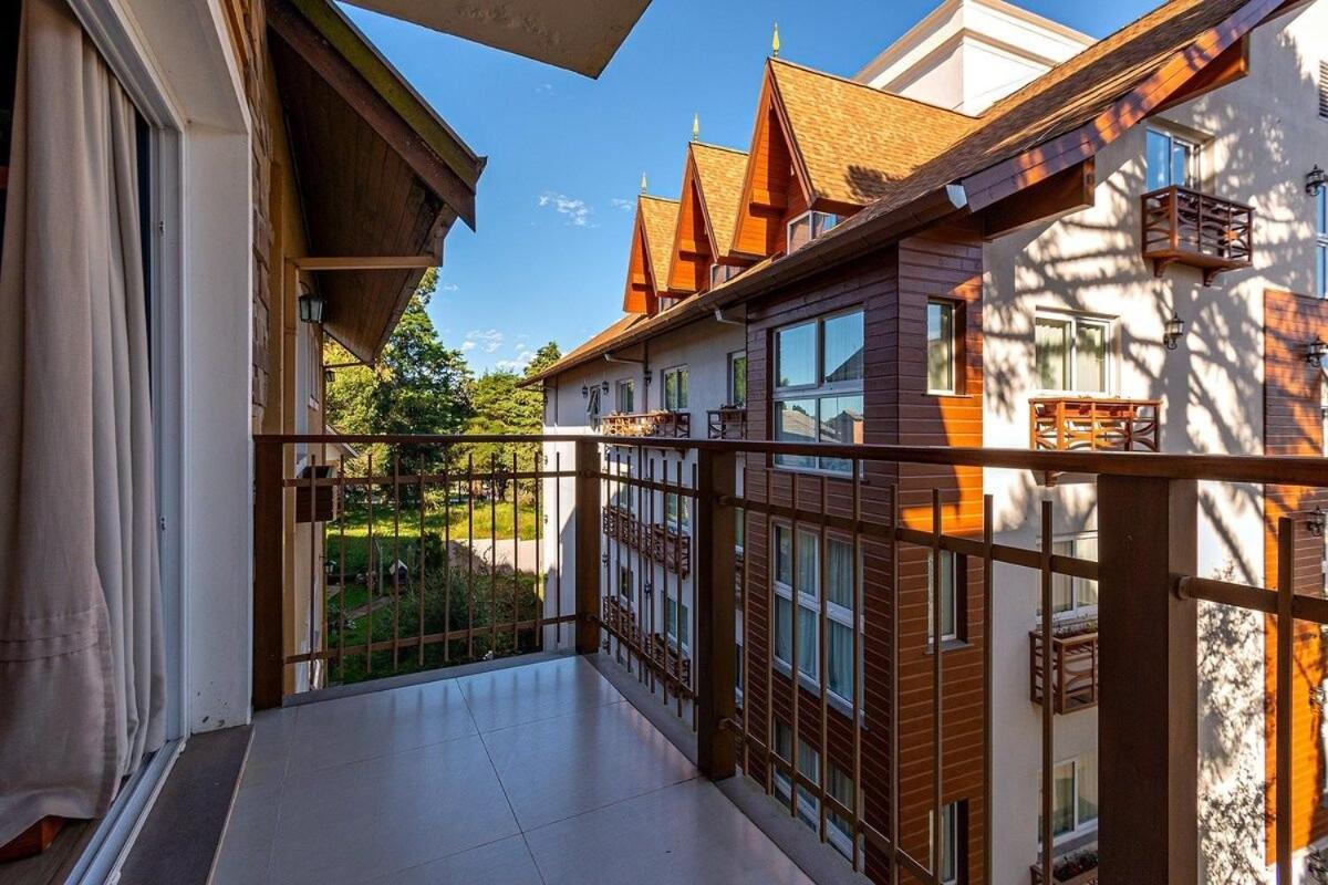 Ferienwohnung Rosa Edificio Casa De Pedra Gramado Exterior foto